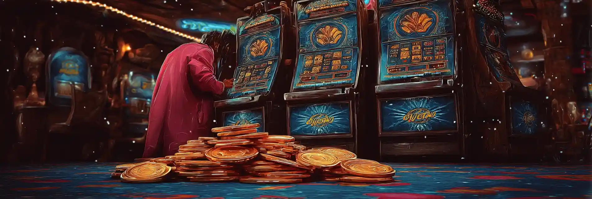Jackpot slots casino theme